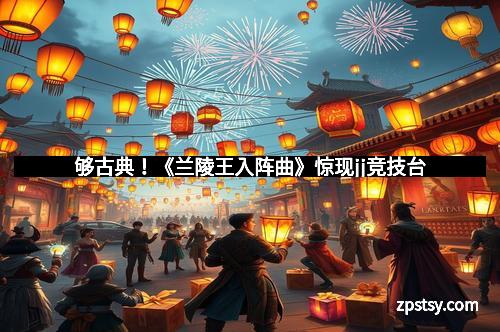 够古典！《兰陵王入阵曲》惊现jj竞技台